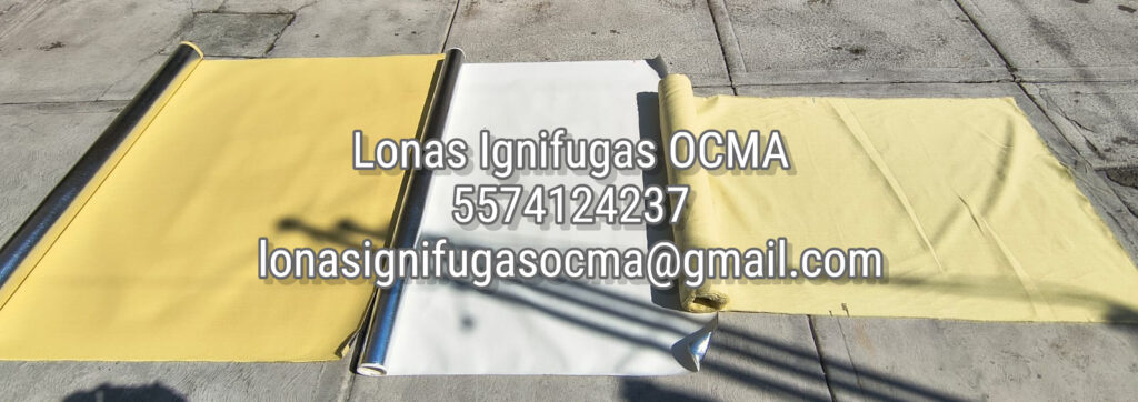 lonas ignifugas ocma entrega inmediata envios a todo mexico 5574124237