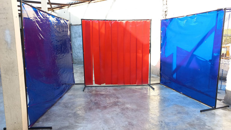 mamparas para soldadura