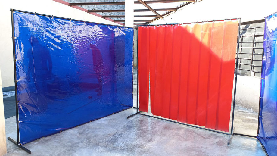 mamparas para soldar